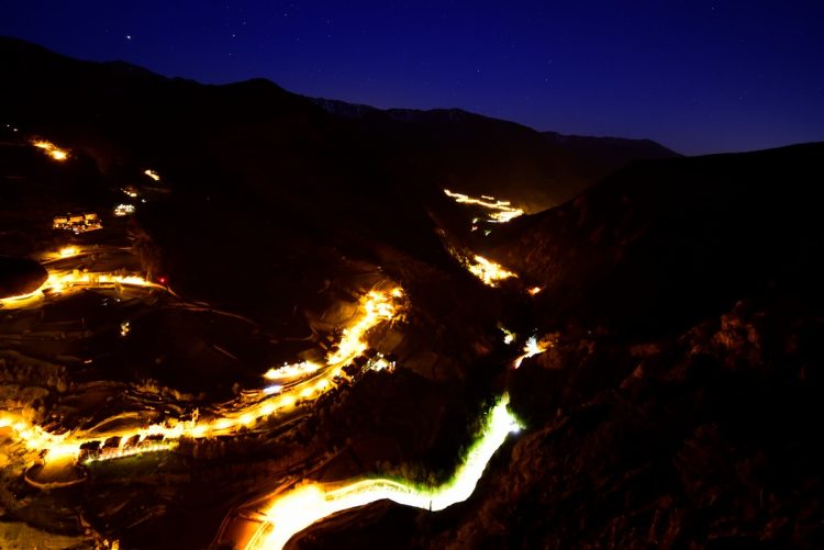 Paysage nocturne Astrophotographie Nuit Etoiles Reflets