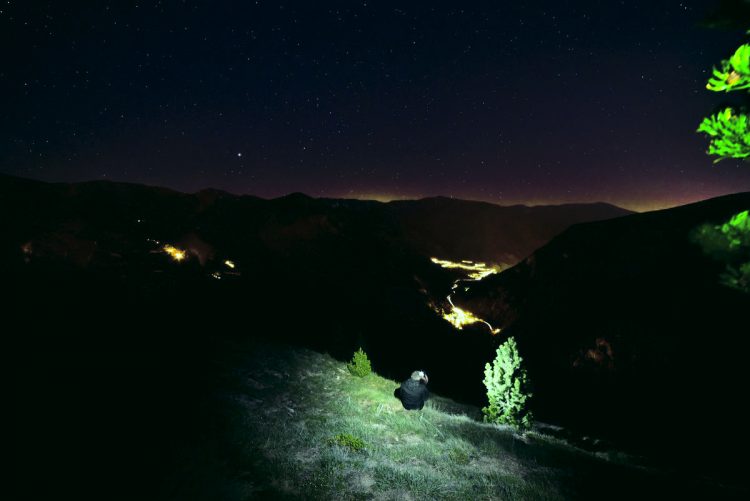 Paysage nocturne Astrophotographie Nuit Etoiles Reflets