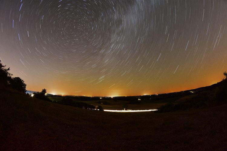 Paysage nocturne Astrophotographie Nuit Etoiles Reflets