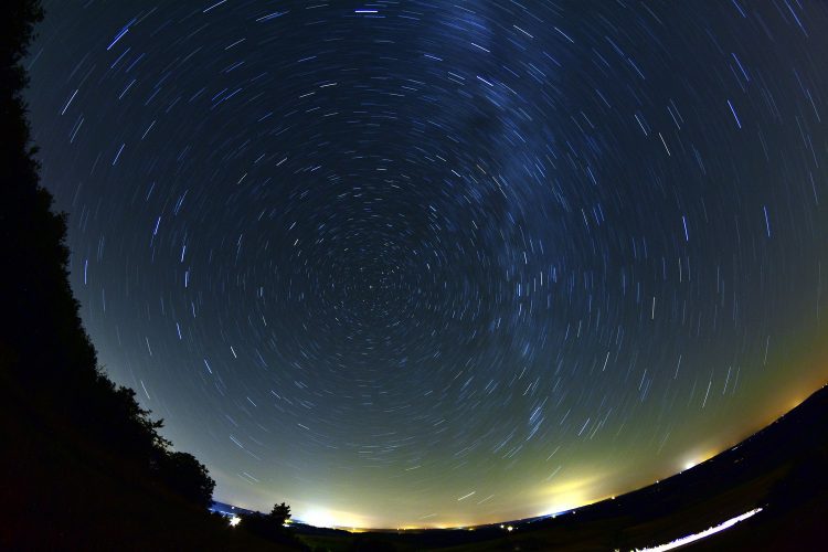 Paysage nocturne Astrophotographie Nuit Etoiles Reflets