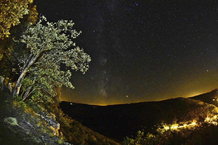 Paysage nocturne Astrophotographie Nuit Etoiles Reflets