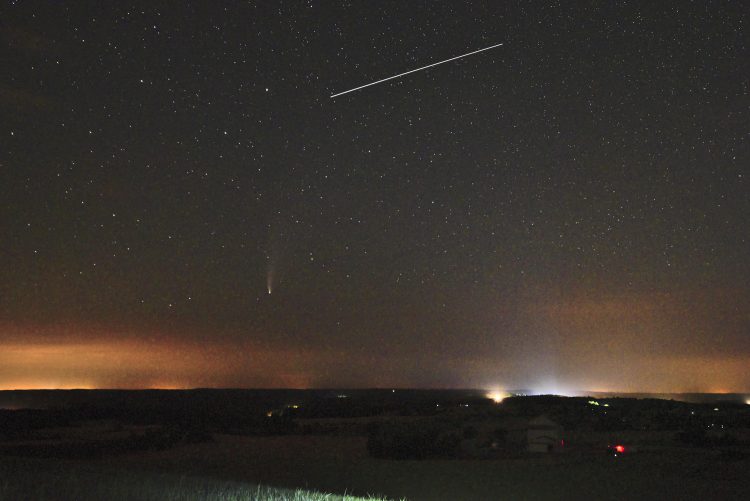 Paysage nocturne Astrophotographie Nuit Etoiles Reflets