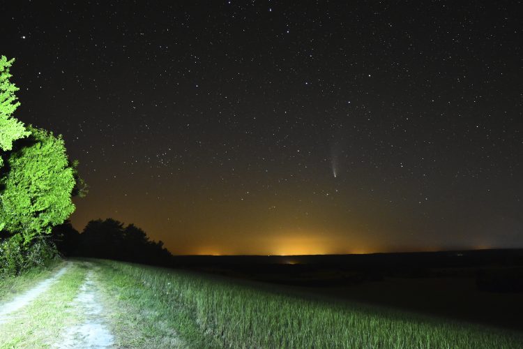 Paysage nocturne Astrophotographie Nuit Etoiles Reflets