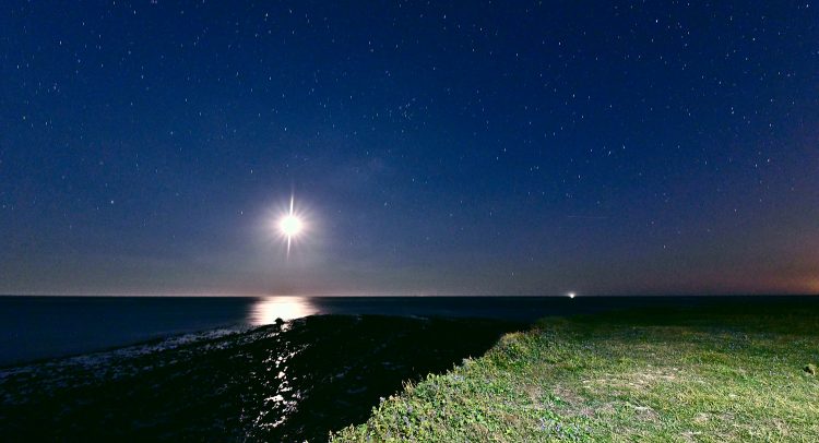 Paysage nocturne Astrophotographie Nuit Etoiles Reflets