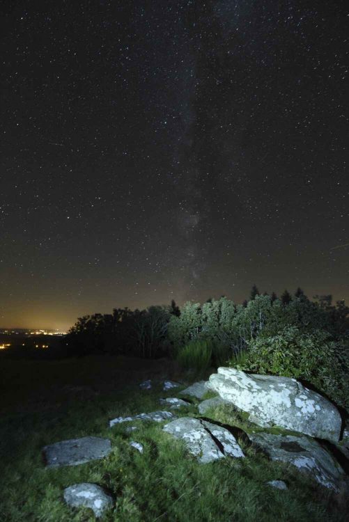 Paysage nocturne Astrophotographie Nuit Etoiles Reflets