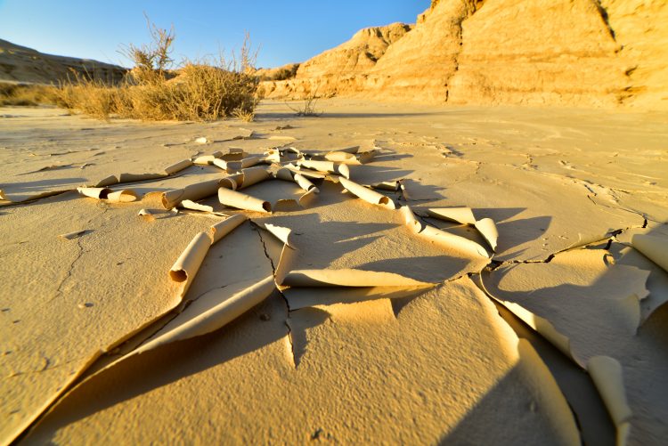 Bardenas Reales Espagne Navarre Désert Paysage Heures d'or Argile Ocre