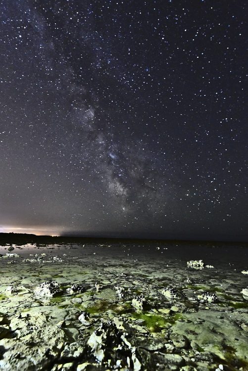 Paysage nocturne Astrophotographie Nuit Etoiles Reflets