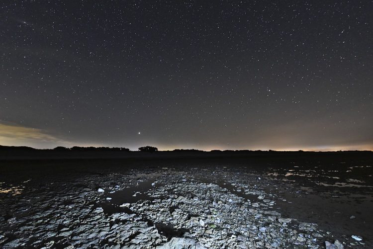 Paysage nocturne Astrophotographie Nuit Etoiles Reflets