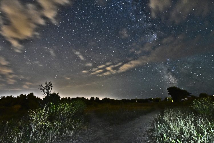 Paysage nocturne Astrophotographie Nuit Etoiles Reflets