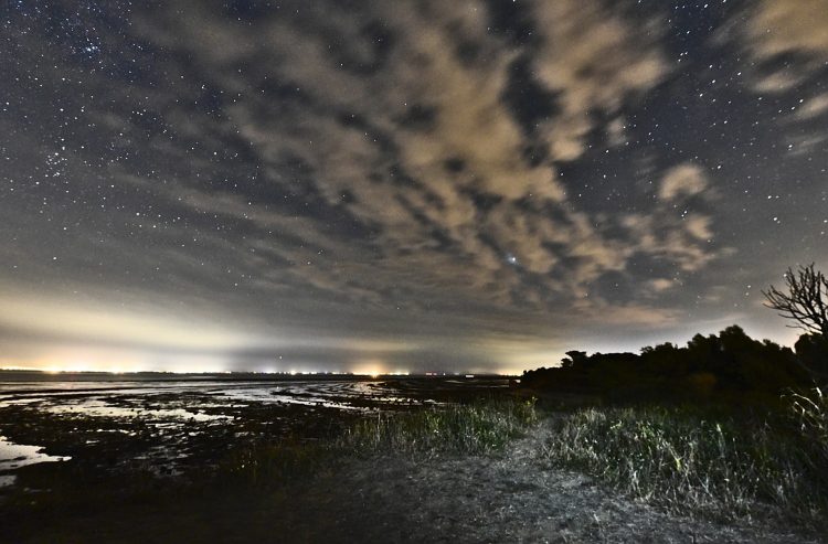Paysage nocturne Astrophotographie Nuit Etoiles Reflets