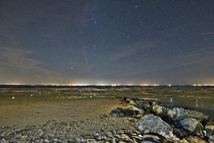 Paysage nocturne Astrophotographie Nuit Etoiles Reflets