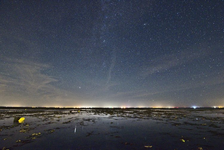 Paysage nocturne Astrophotographie Nuit Etoiles Reflets