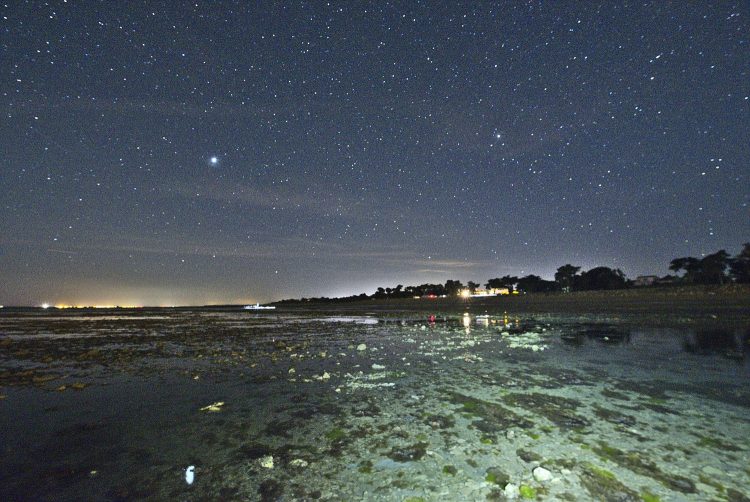 Paysage nocturne Astrophotographie Nuit Etoiles Reflets