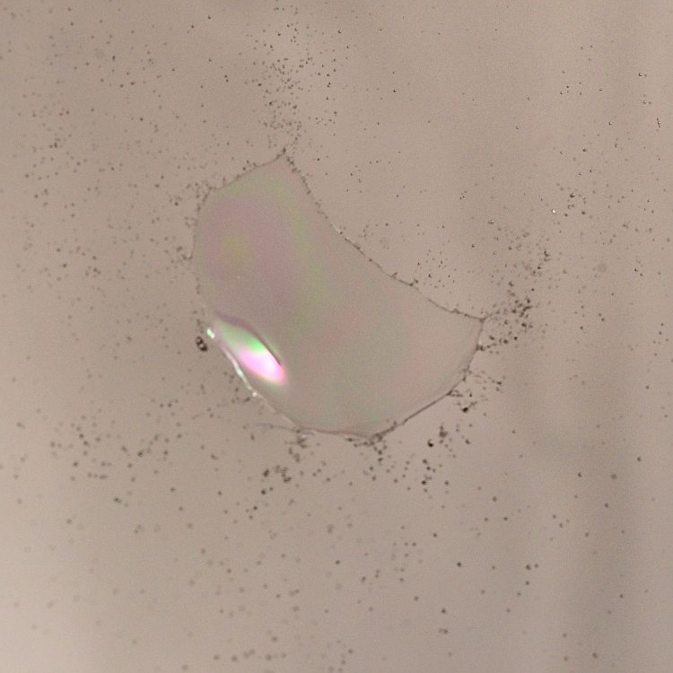 Haute vitesse Flash High speed Image figée Eclats de verre Explosion