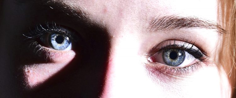 Portraits Yeux bleux High Key Low key