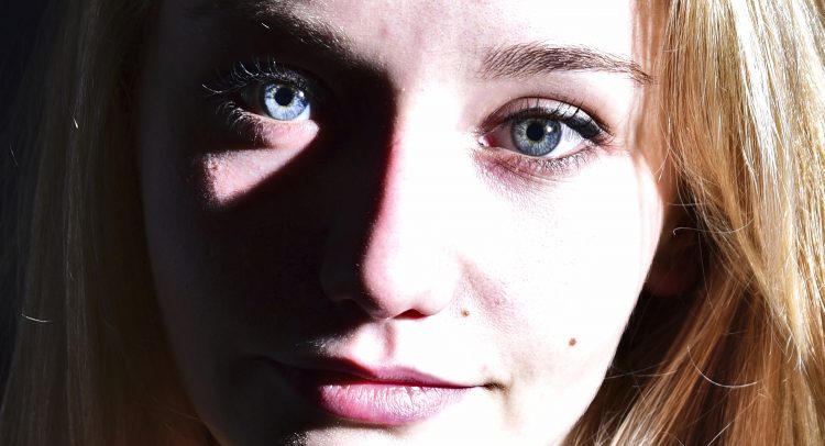 Portraits Yeux bleux High Key Low key