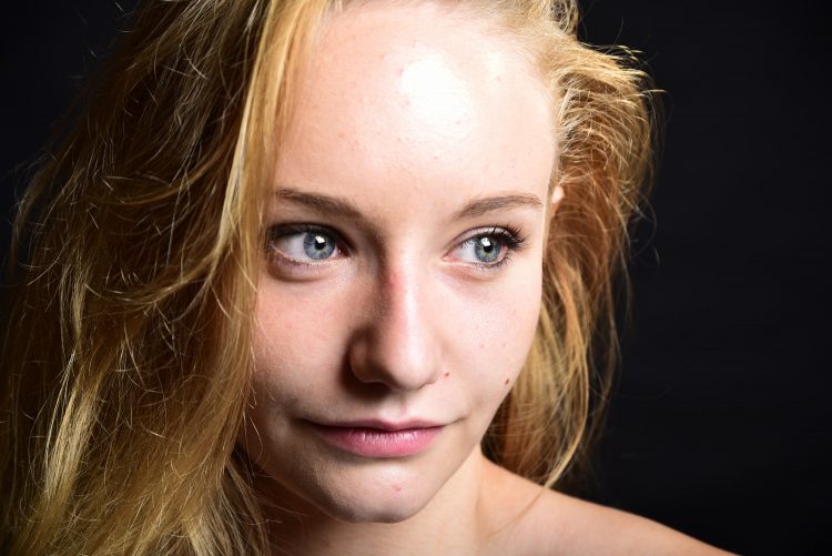 Portraits Yeux bleux High Key Low key