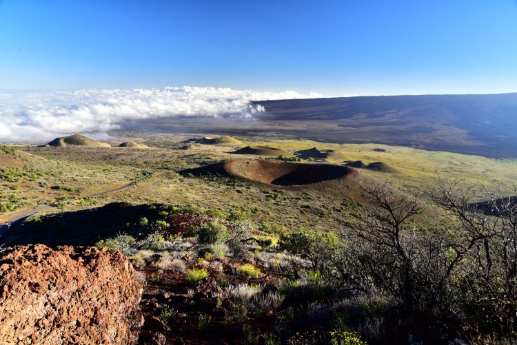 Mauna Kea Big Island Hawaï Cratère Coucher de soleil Sunset