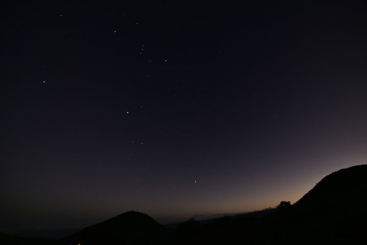 Mauna Kea Big Island Hawaï Cratère Coucher de soleil Sunset