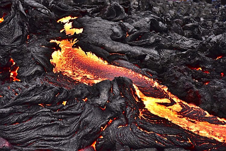 Hawaï BigIsland Volcan Kilaueha Volcanisme Caldeira Lave