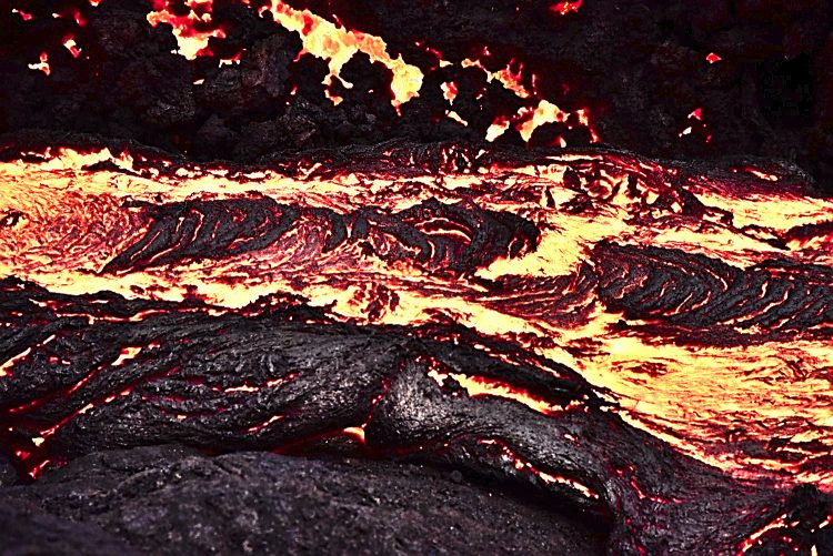Hawaï BigIsland Volcan Kilaueha Volcanisme Caldeira Lave
