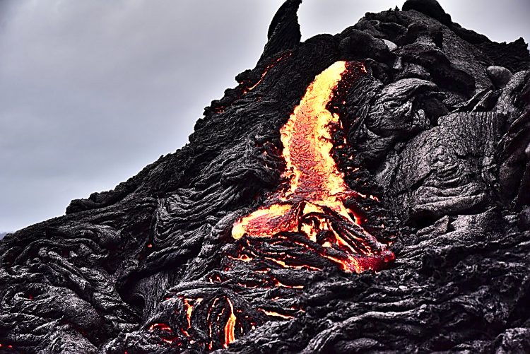 Hawaï BigIsland Volcan Kilaueha Volcanisme Caldeira Lave