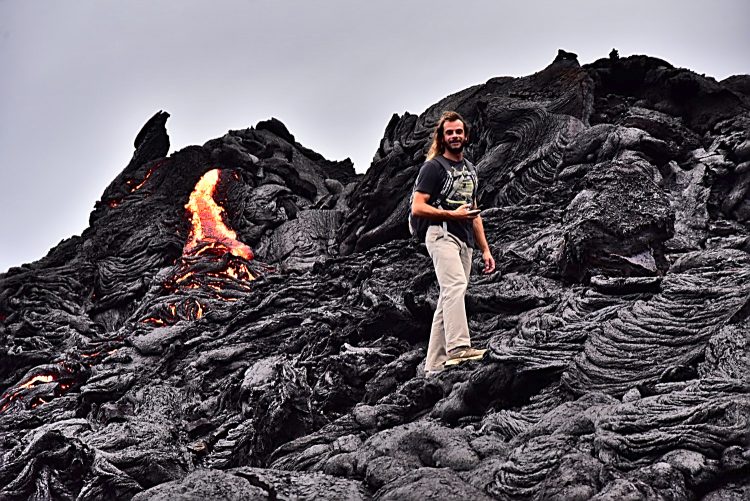 Hawaï BigIsland Volcan Kilaueha Volcanisme Caldeira Lave