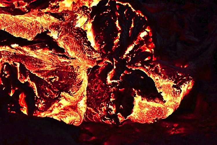 Hawaï BigIsland Volcan Kilaueha Volcanisme Caldeira Lave