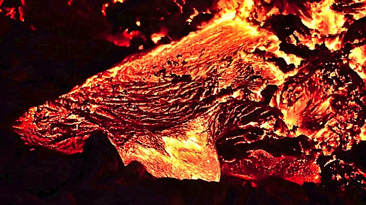 Hawaï BigIsland Volcan Kilaueha Volcanisme Caldeira Lave