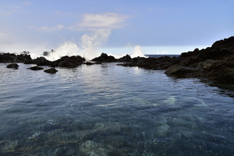 Big Island Hawaï Côte Sud-Est Hot springs Kalapana Kapoho Mermaid Pond
