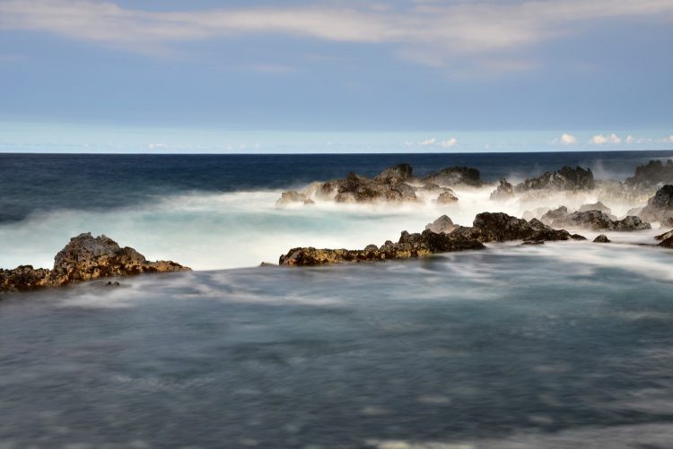 Big Island Hawaï Côte Sud-Est Hot springs Kalapana Kapoho Mermaid Pond