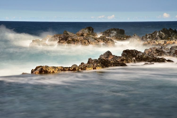 Big Island Hawaï Côte Sud-Est Hot springs Kalapana Kapoho Mermaid Pond