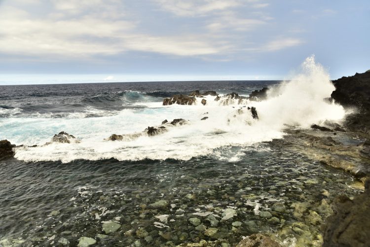 Big Island Hawaï Côte Sud-Est Hot springs Kalapana Kapoho Mermaid Pond