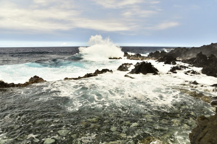 Big Island Hawaï Côte Sud-Est Hot springs Kalapana Kapoho Mermaid Pond