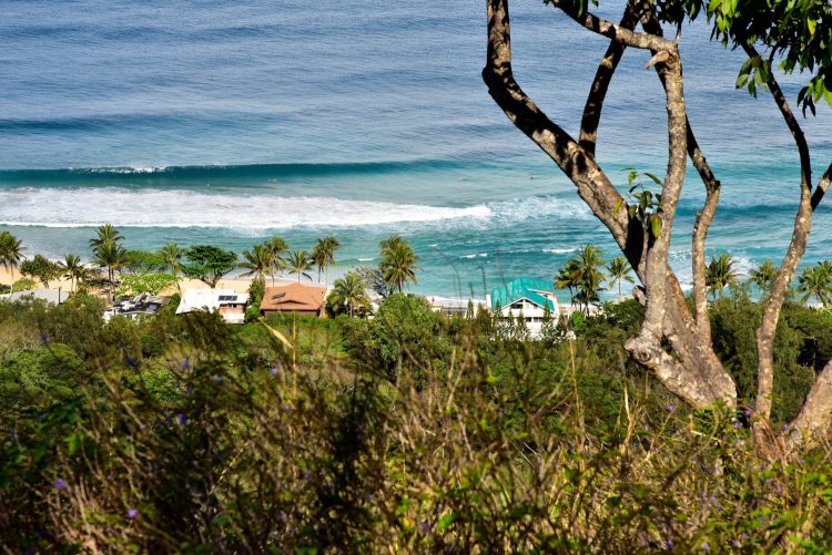 Hawaï Oahu Plage Corail Coucher de Soleil Sunset Beach Bay Turtle bay