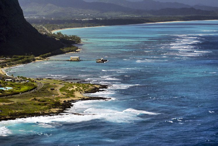 Sud Ohau Îles Phare Plage Cratère