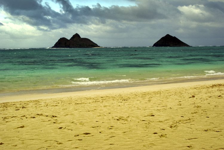 Sud Ohau Îles Phare Plage Cratère