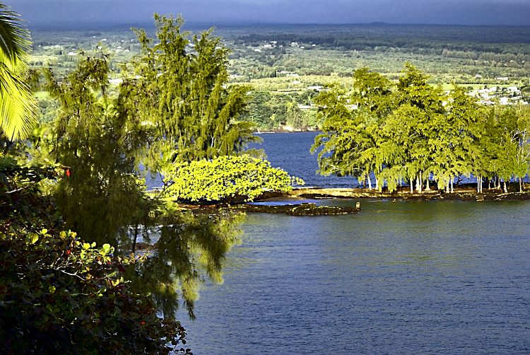 Hilo Hawaï Coye Ouest Au vent Cascade
