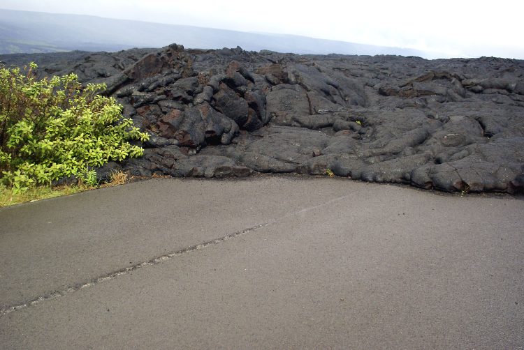 Hawaï BigIsland Volcan Kilaueha Volcanisme Caldeira Lave