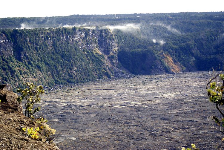 Hawaï BigIsland Volcan Kilaueha Volcanisme Caldeira Lave