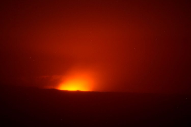 Hawaï BigIsland Volcan Kilaueha Volcanisme Caldeira Lave