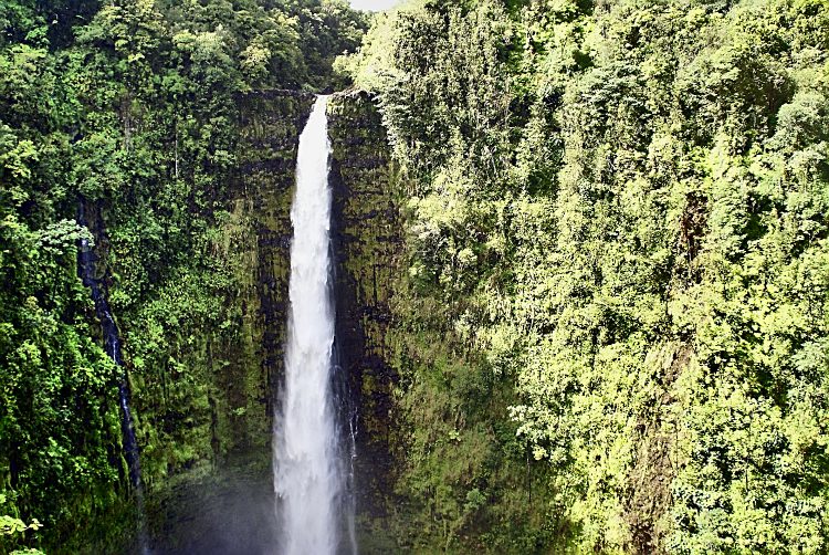 Hilo Hawaï Coye Ouest Au vent Cascade