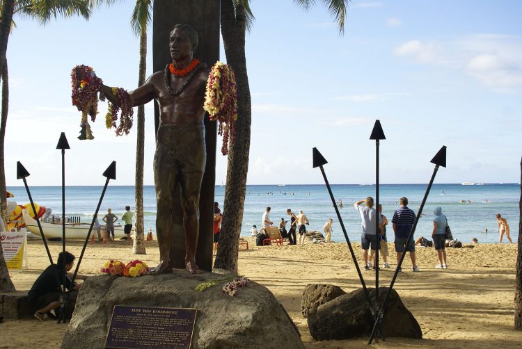 Hawaï Oahu Honolulu Waikiki Duke Kahanamoku