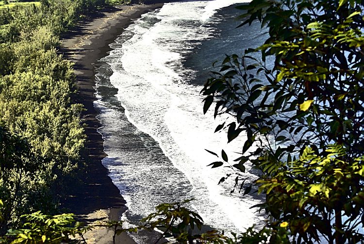 Hilo Hawaï Coye Ouest Au vent Cascade