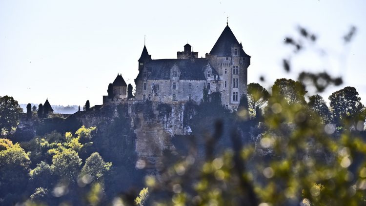 Cingle de Montfort Couleurs Automne Rivière Dordogne Reflets