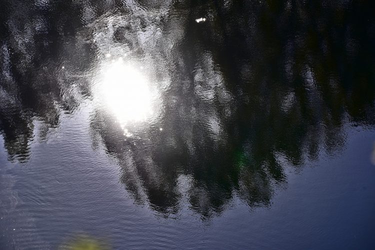 Cingle de Montfort Couleurs Automne Rivière Dordogne Reflets