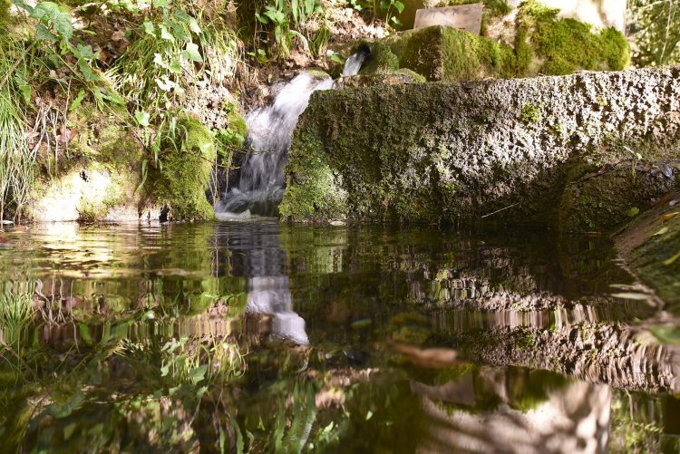 Rivière Dordogne Brume Lever Soleil Couleur Automne Cingle de Montfort Château Reflets