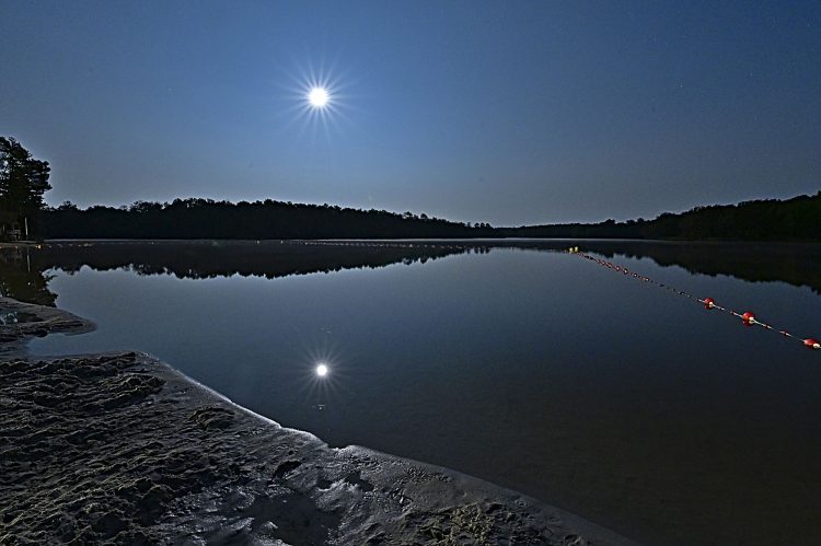 Grand étang de La Jemaye - 19/08/2024 Super Lune