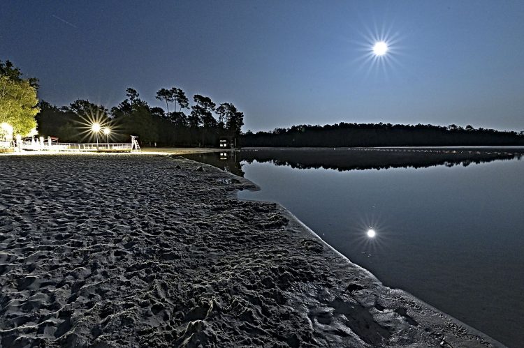 Grand étang de La Jemaye - 19/08/2024 Super Lune