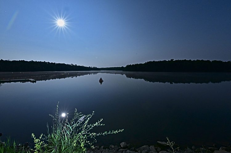 Grand étang de La Jemaye - 19/08/2024 Super Lune